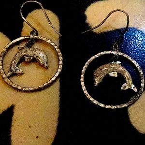 Dolphin earrings